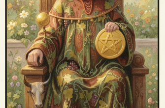 Король Пентаклей Карта Таро