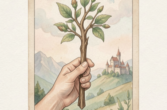 Карта Таро Туз Жезлов